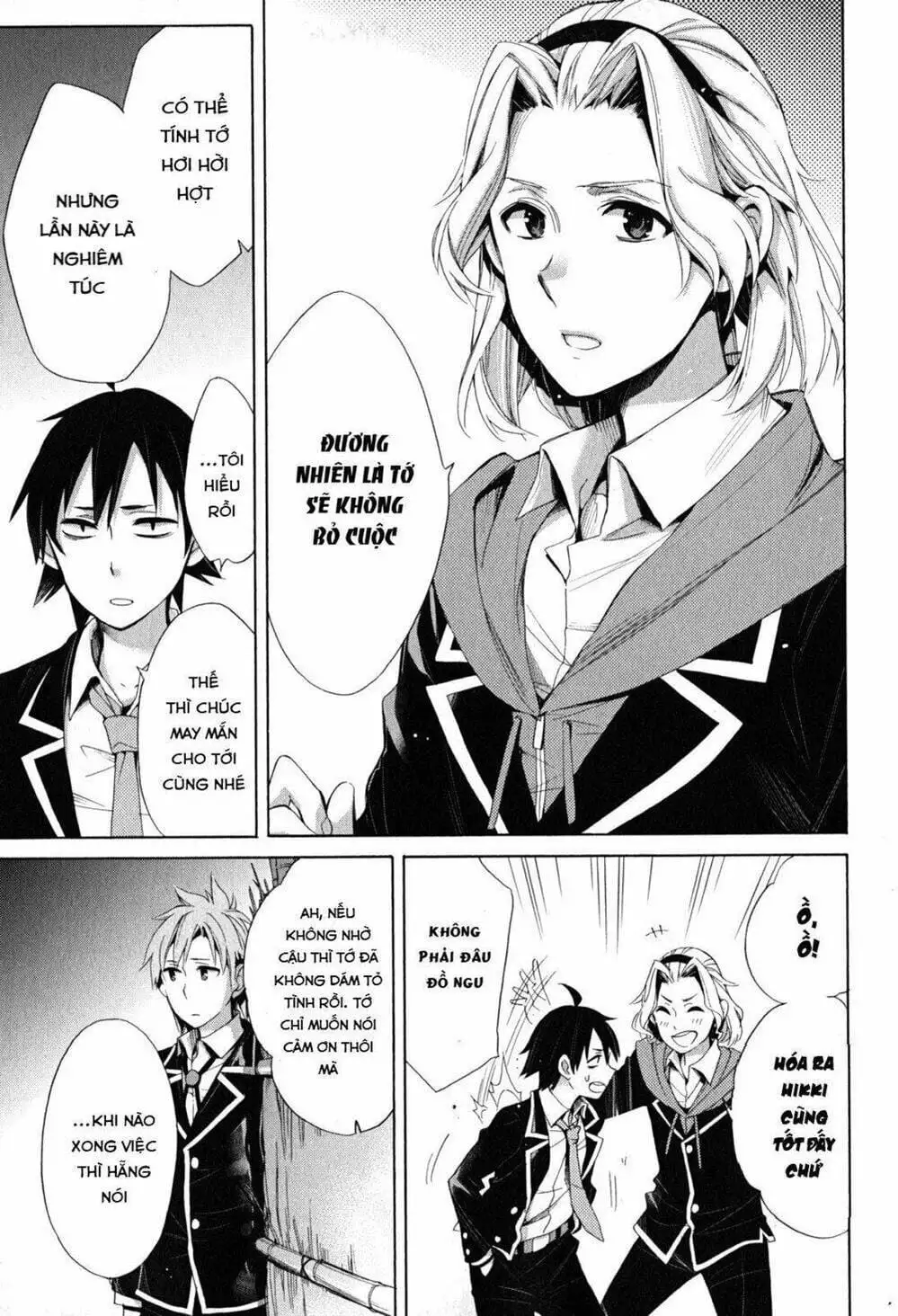 Truyện Tranh Chuyện Tình Thanh Xuân Bi Hài Của Tôi Quả Nhiên Là Sai Lầm - Oregairu trang 6