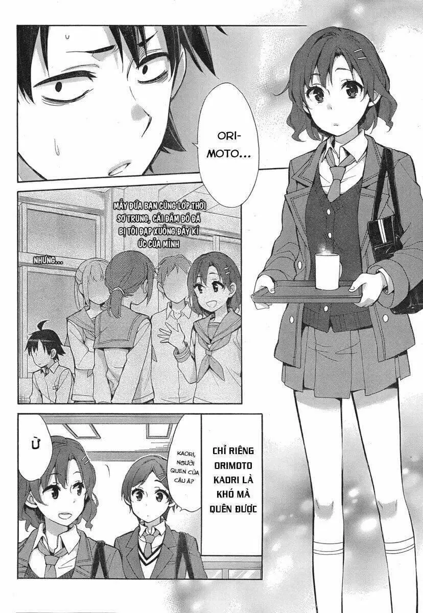 Truyện Tranh Chuyện Tình Thanh Xuân Bi Hài Của Tôi Quả Nhiên Là Sai Lầm - Oregairu trang 6