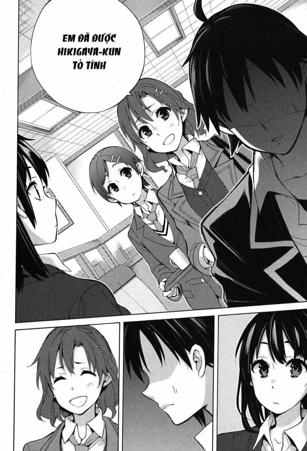 Truyện Tranh Chuyện Tình Thanh Xuân Bi Hài Của Tôi Quả Nhiên Là Sai Lầm - Oregairu trang 6