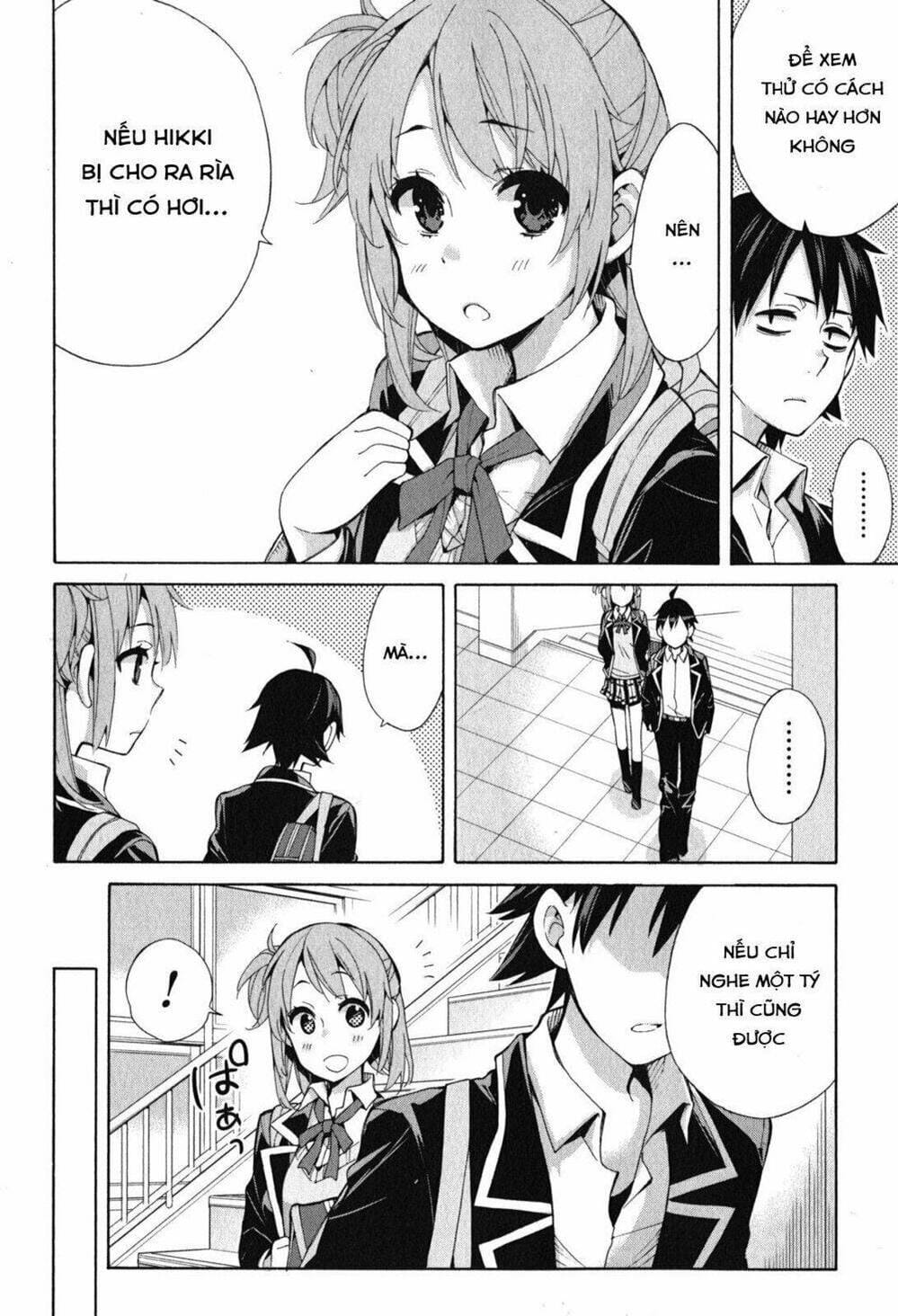 Truyện Tranh Chuyện Tình Thanh Xuân Bi Hài Của Tôi Quả Nhiên Là Sai Lầm - Oregairu trang 6