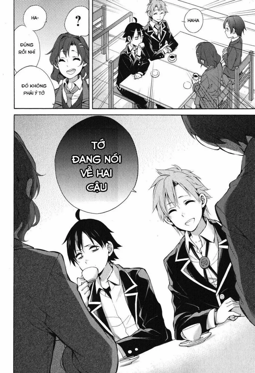 Truyện Tranh Chuyện Tình Thanh Xuân Bi Hài Của Tôi Quả Nhiên Là Sai Lầm - Oregairu trang 6