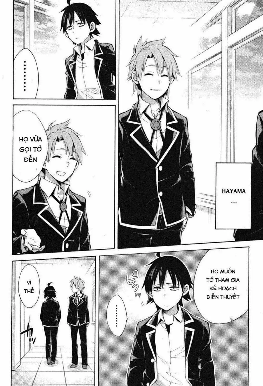 Truyện Tranh Chuyện Tình Thanh Xuân Bi Hài Của Tôi Quả Nhiên Là Sai Lầm - Oregairu trang 6