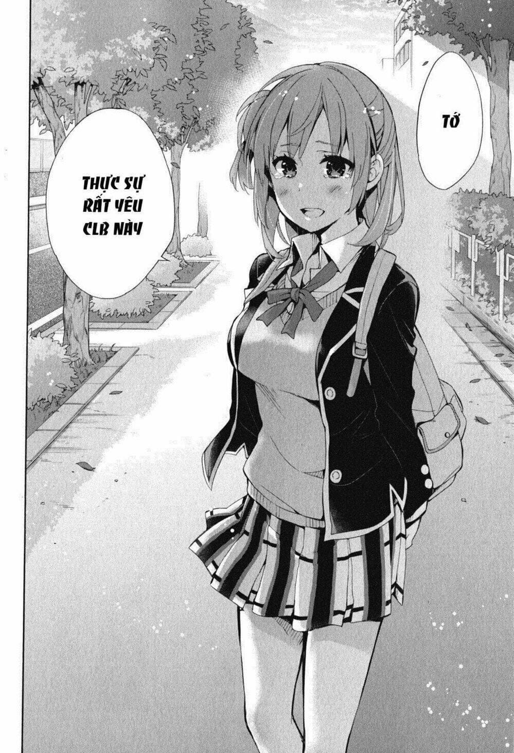 Truyện Tranh Chuyện Tình Thanh Xuân Bi Hài Của Tôi Quả Nhiên Là Sai Lầm - Oregairu trang 6