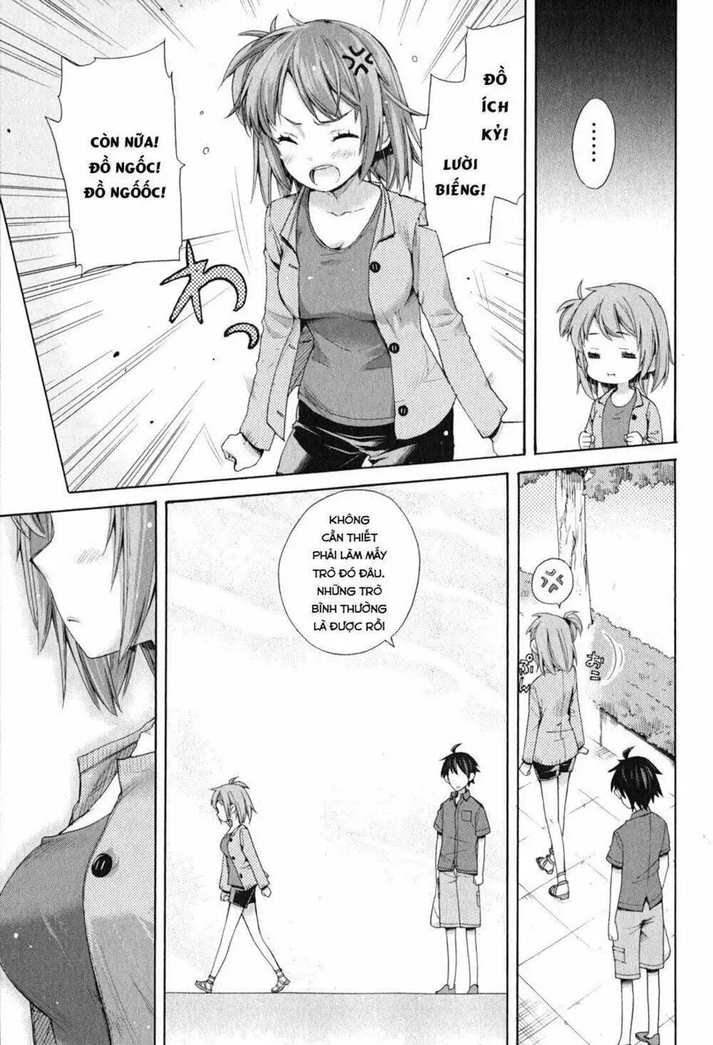 Truyện Tranh Chuyện Tình Thanh Xuân Bi Hài Của Tôi Quả Nhiên Là Sai Lầm - Oregairu trang 6