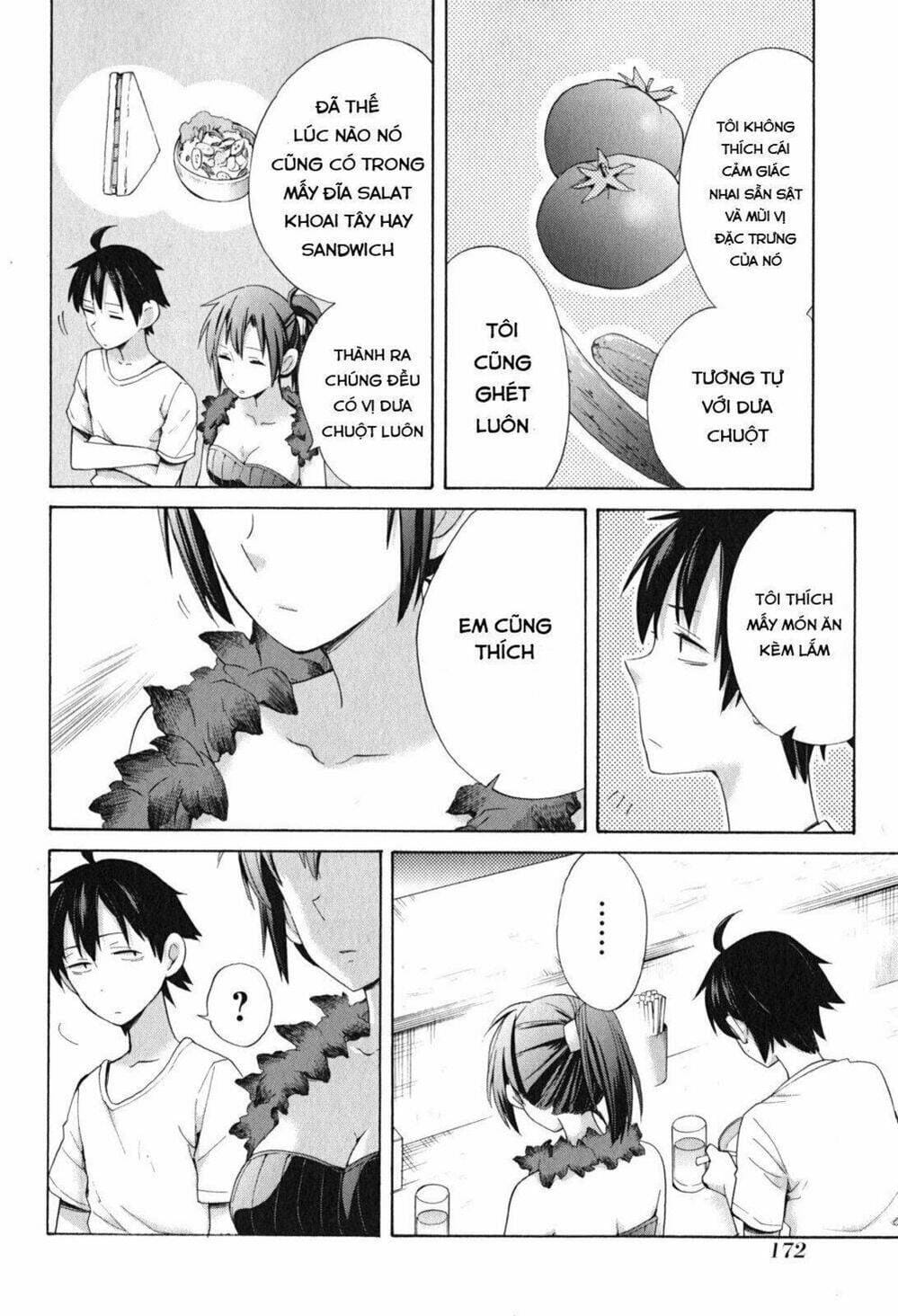 Truyện Tranh Chuyện Tình Thanh Xuân Bi Hài Của Tôi Quả Nhiên Là Sai Lầm - Oregairu trang 6