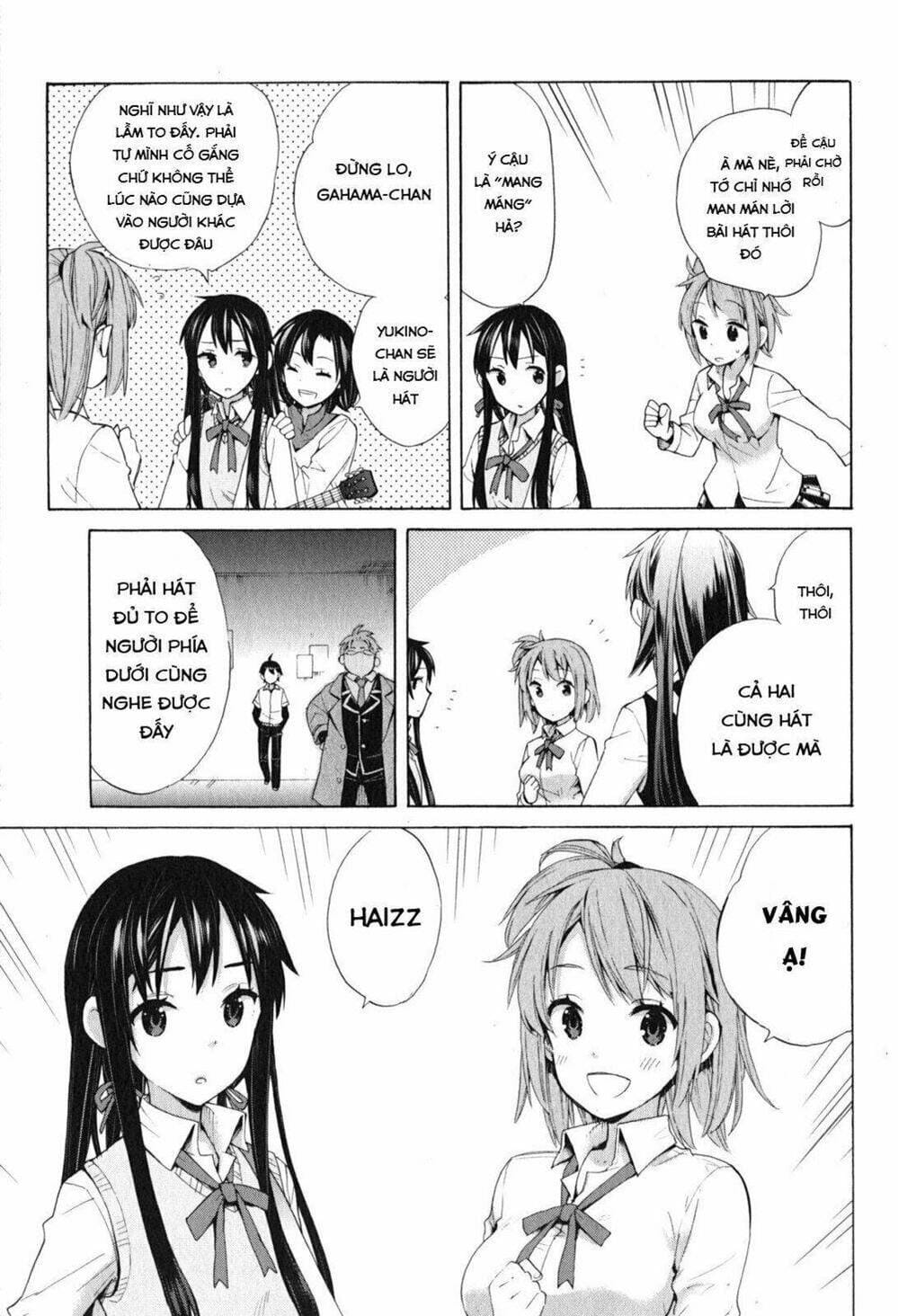 Truyện Tranh Chuyện Tình Thanh Xuân Bi Hài Của Tôi Quả Nhiên Là Sai Lầm - Oregairu trang 6