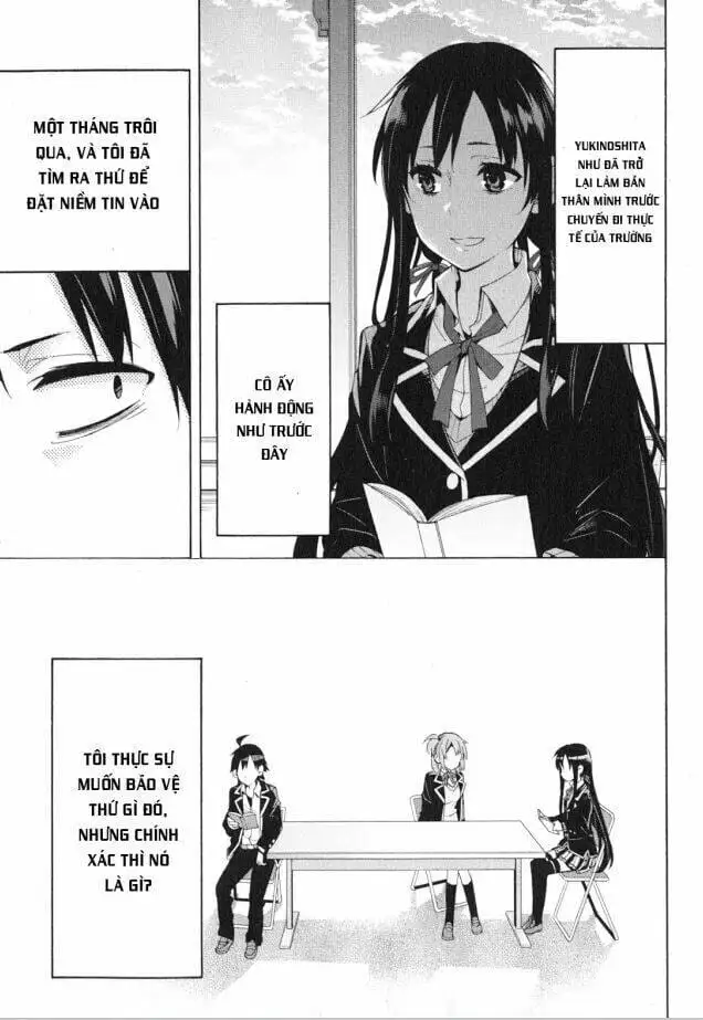 Truyện Tranh Chuyện Tình Thanh Xuân Bi Hài Của Tôi Quả Nhiên Là Sai Lầm - Oregairu trang 6