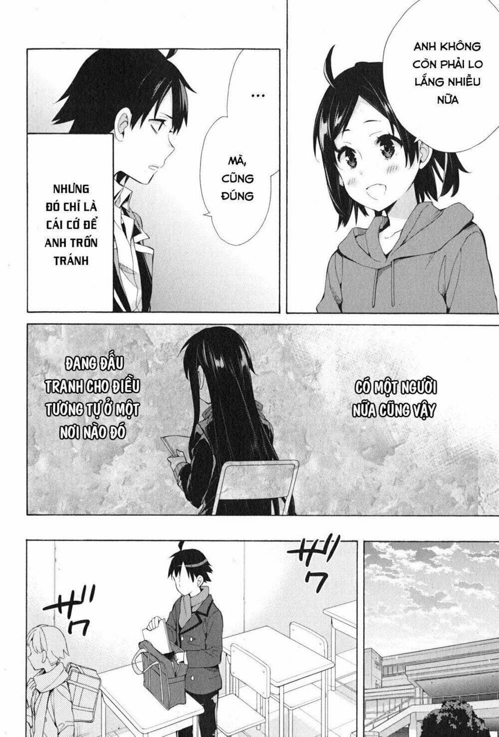 Truyện Tranh Chuyện Tình Thanh Xuân Bi Hài Của Tôi Quả Nhiên Là Sai Lầm - Oregairu trang 6