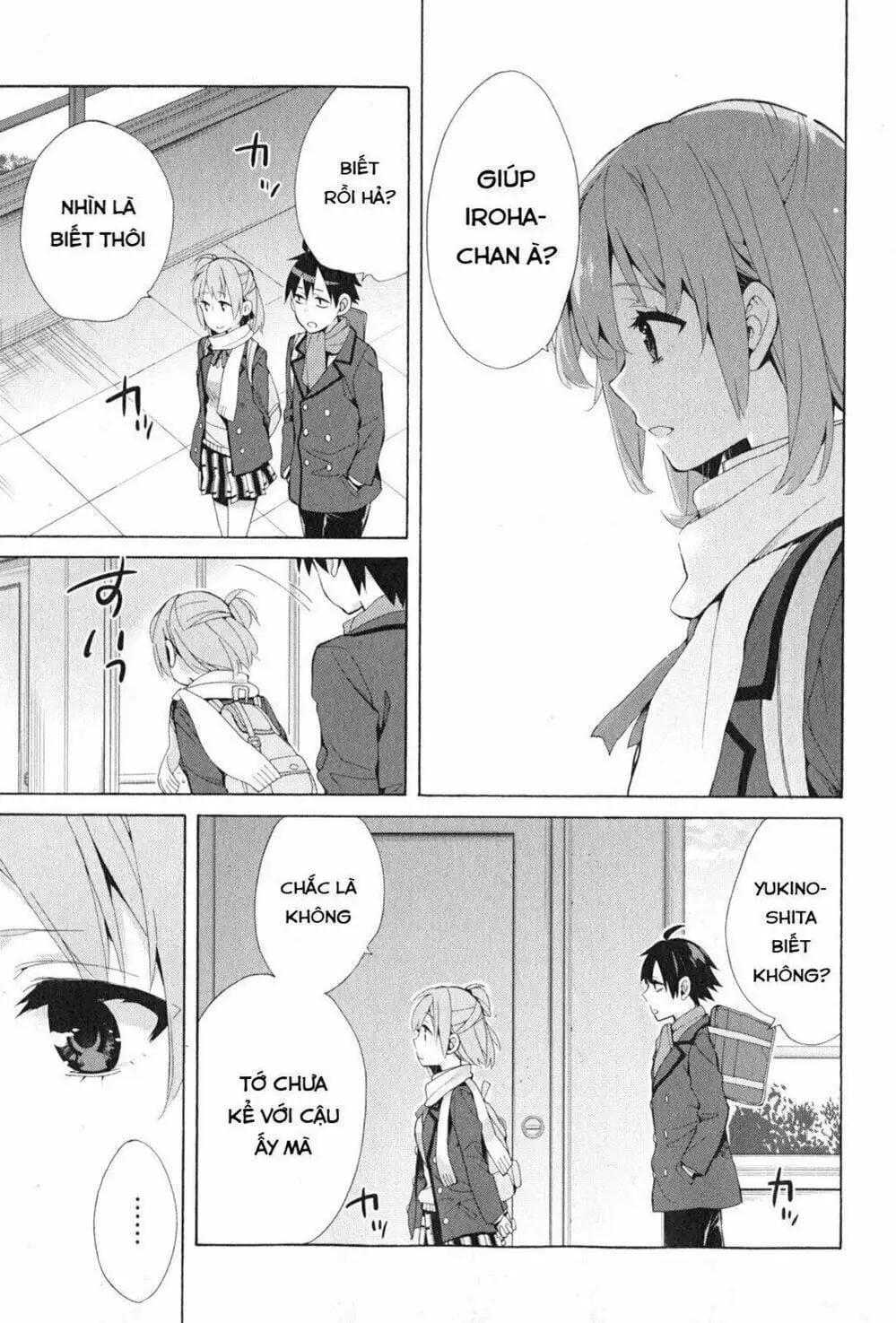 Truyện Tranh Chuyện Tình Thanh Xuân Bi Hài Của Tôi Quả Nhiên Là Sai Lầm - Oregairu trang 6