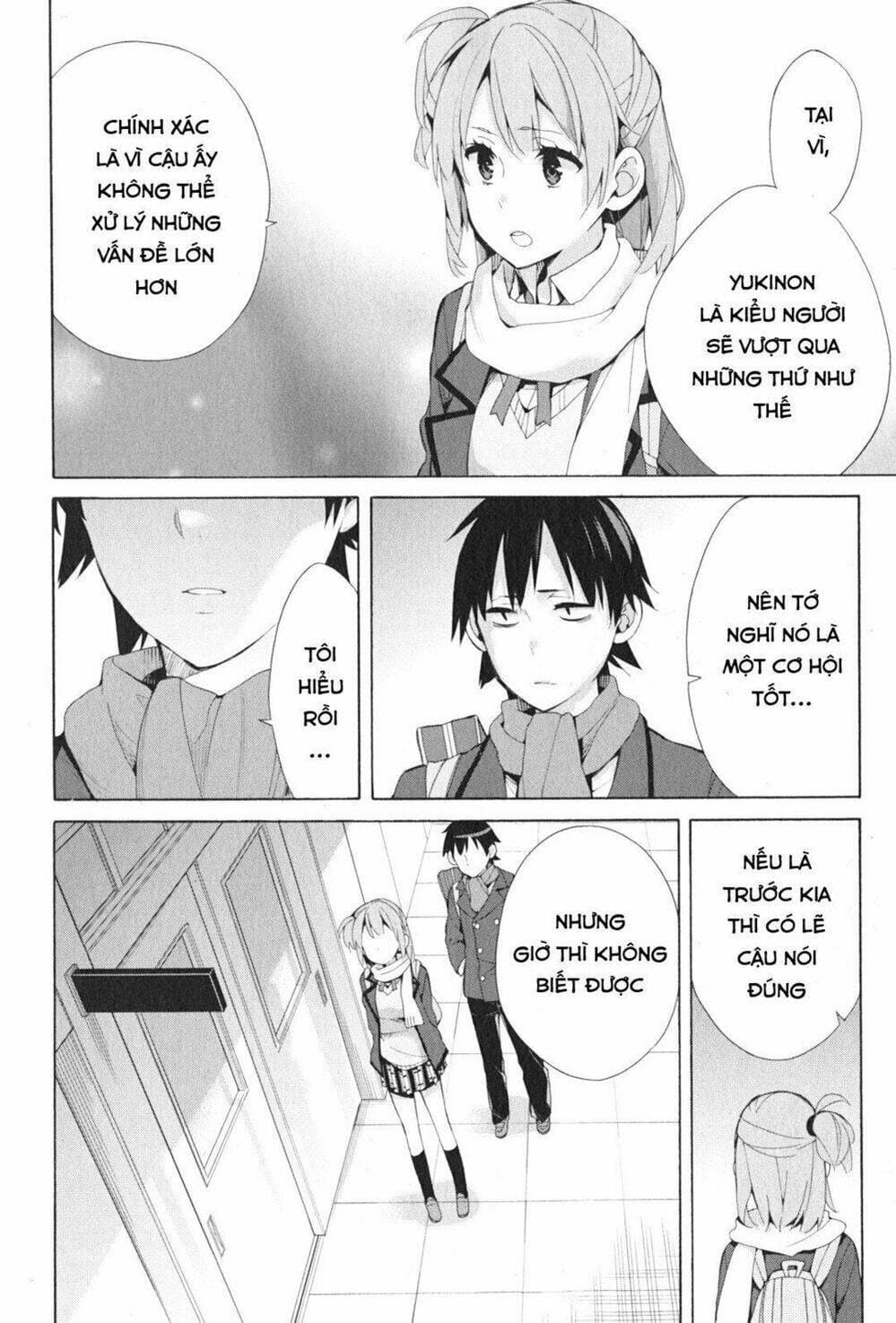 Truyện Tranh Chuyện Tình Thanh Xuân Bi Hài Của Tôi Quả Nhiên Là Sai Lầm - Oregairu trang 6