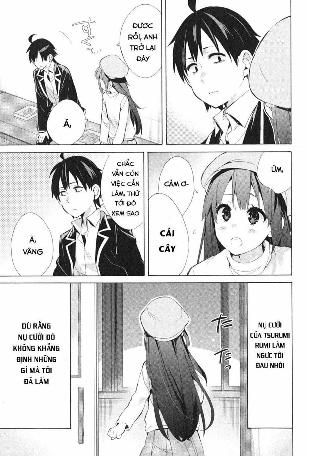 Truyện Tranh Chuyện Tình Thanh Xuân Bi Hài Của Tôi Quả Nhiên Là Sai Lầm - Oregairu trang 6