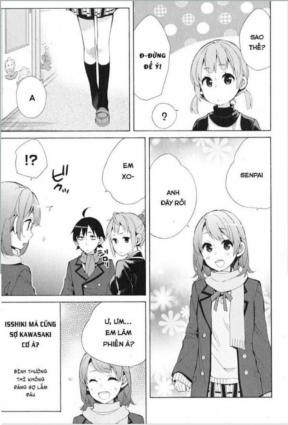 Truyện Tranh Chuyện Tình Thanh Xuân Bi Hài Của Tôi Quả Nhiên Là Sai Lầm - Oregairu trang 6