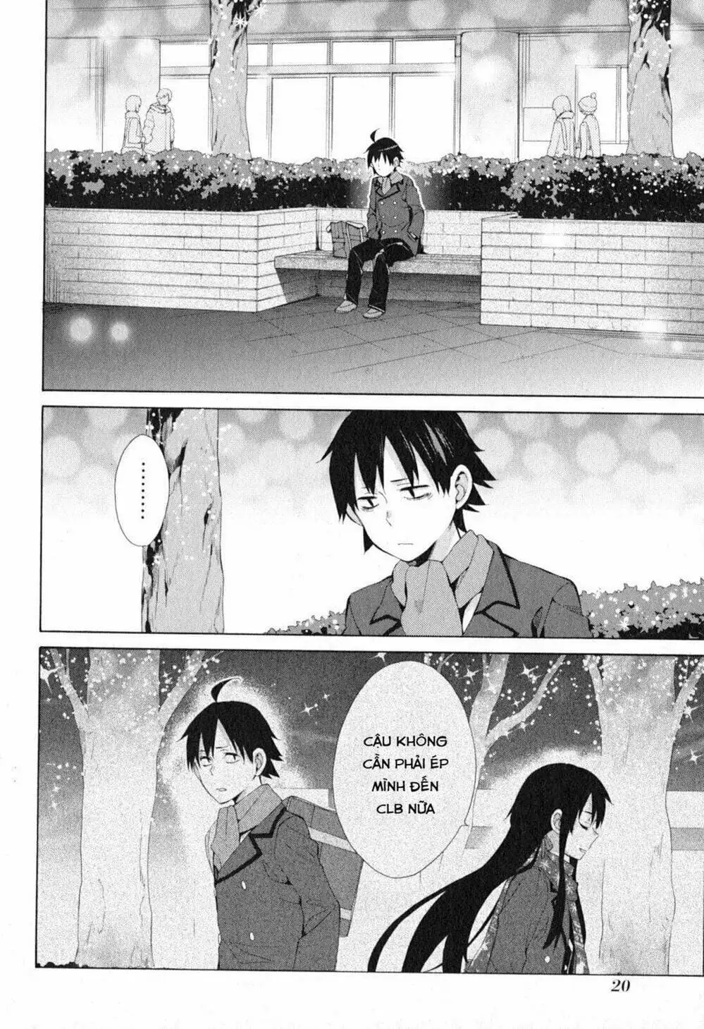 Truyện Tranh Chuyện Tình Thanh Xuân Bi Hài Của Tôi Quả Nhiên Là Sai Lầm - Oregairu trang 6