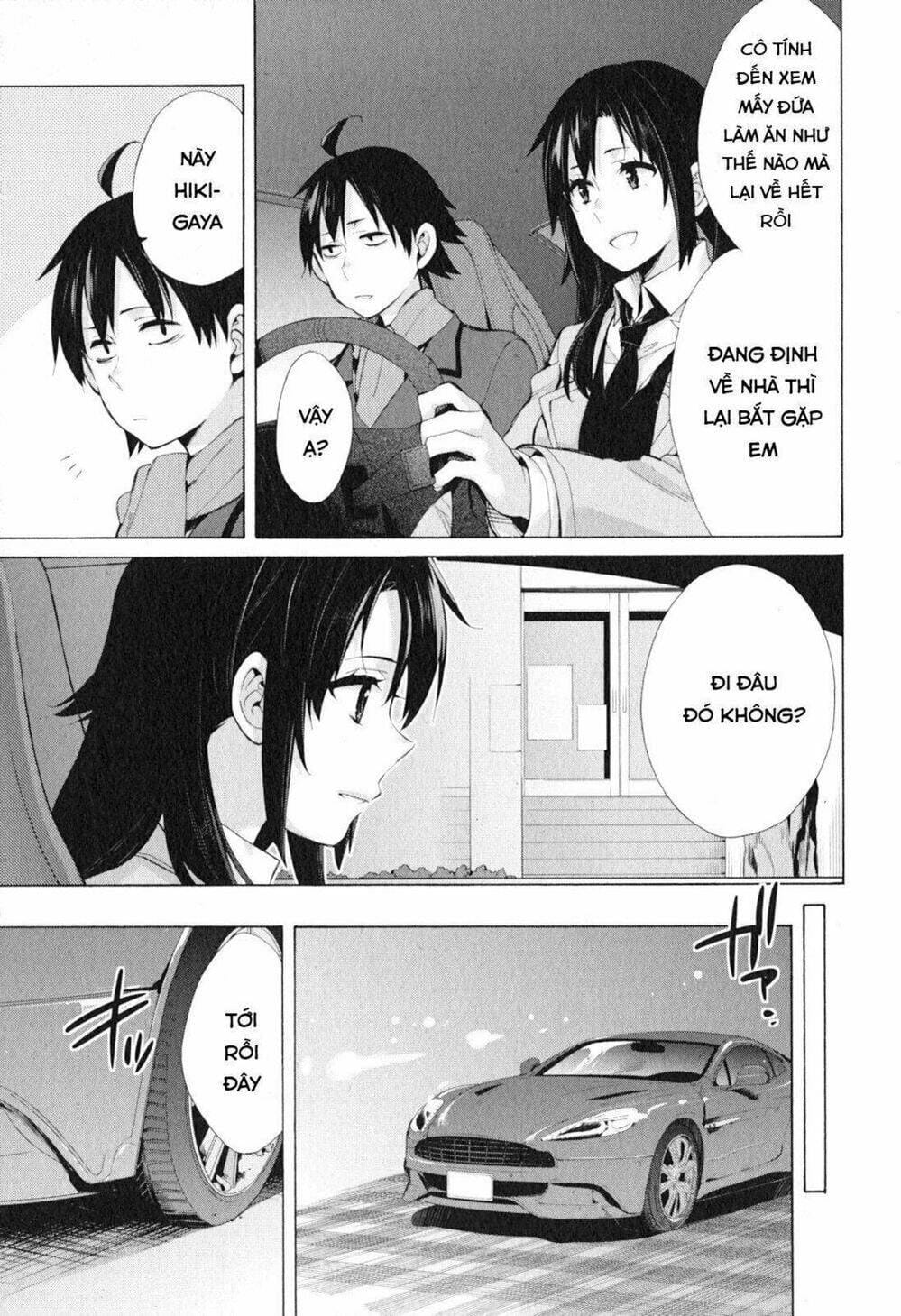Truyện Tranh Chuyện Tình Thanh Xuân Bi Hài Của Tôi Quả Nhiên Là Sai Lầm - Oregairu trang 6