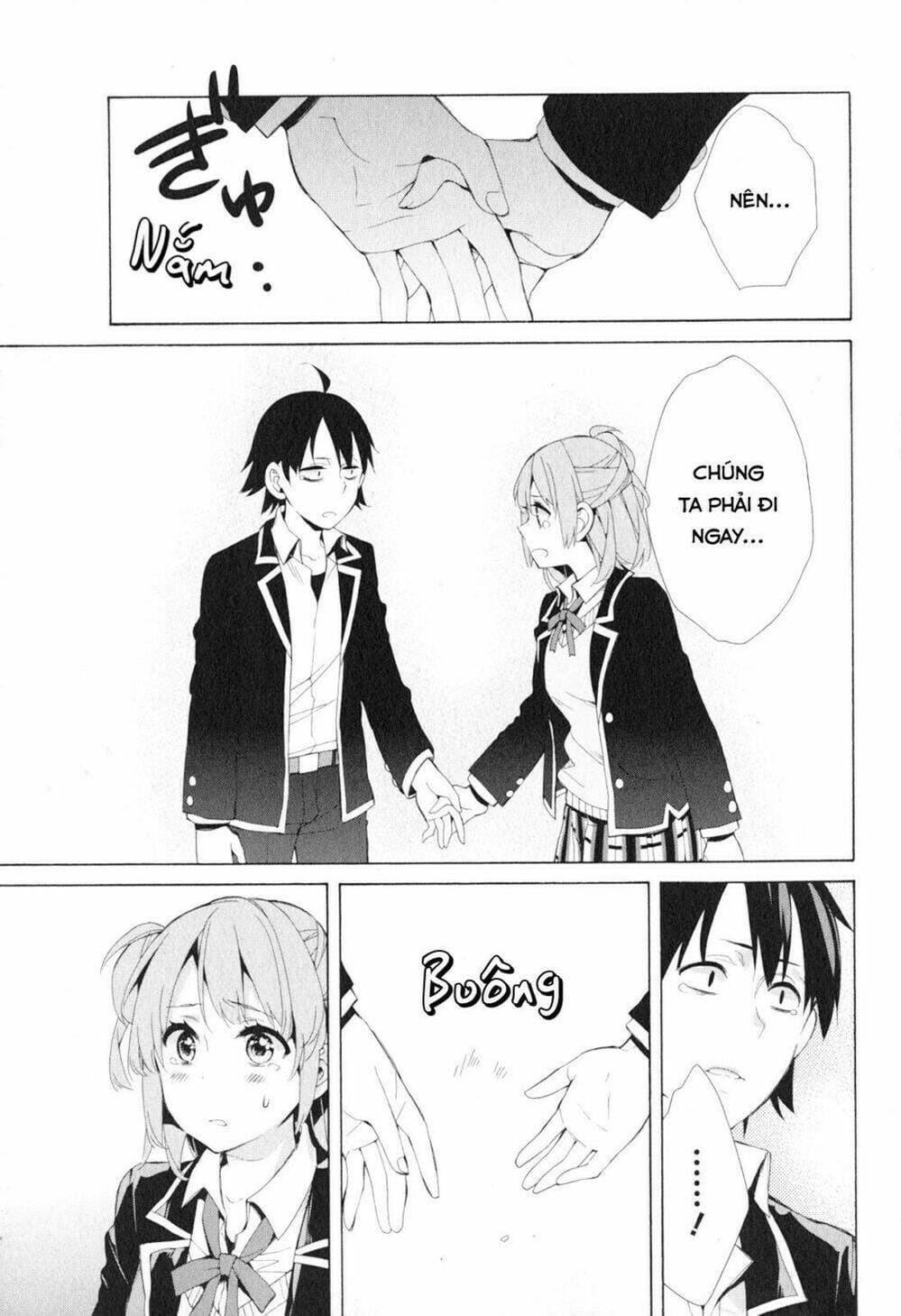 Truyện Tranh Chuyện Tình Thanh Xuân Bi Hài Của Tôi Quả Nhiên Là Sai Lầm - Oregairu trang 6