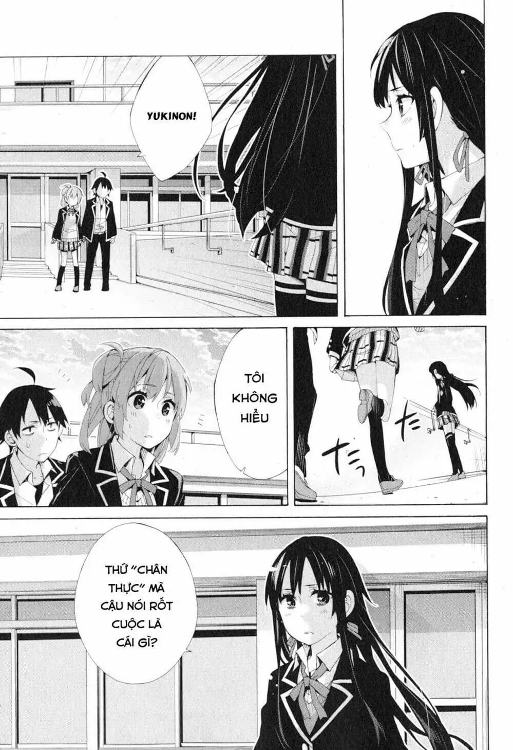 Truyện Tranh Chuyện Tình Thanh Xuân Bi Hài Của Tôi Quả Nhiên Là Sai Lầm - Oregairu trang 6