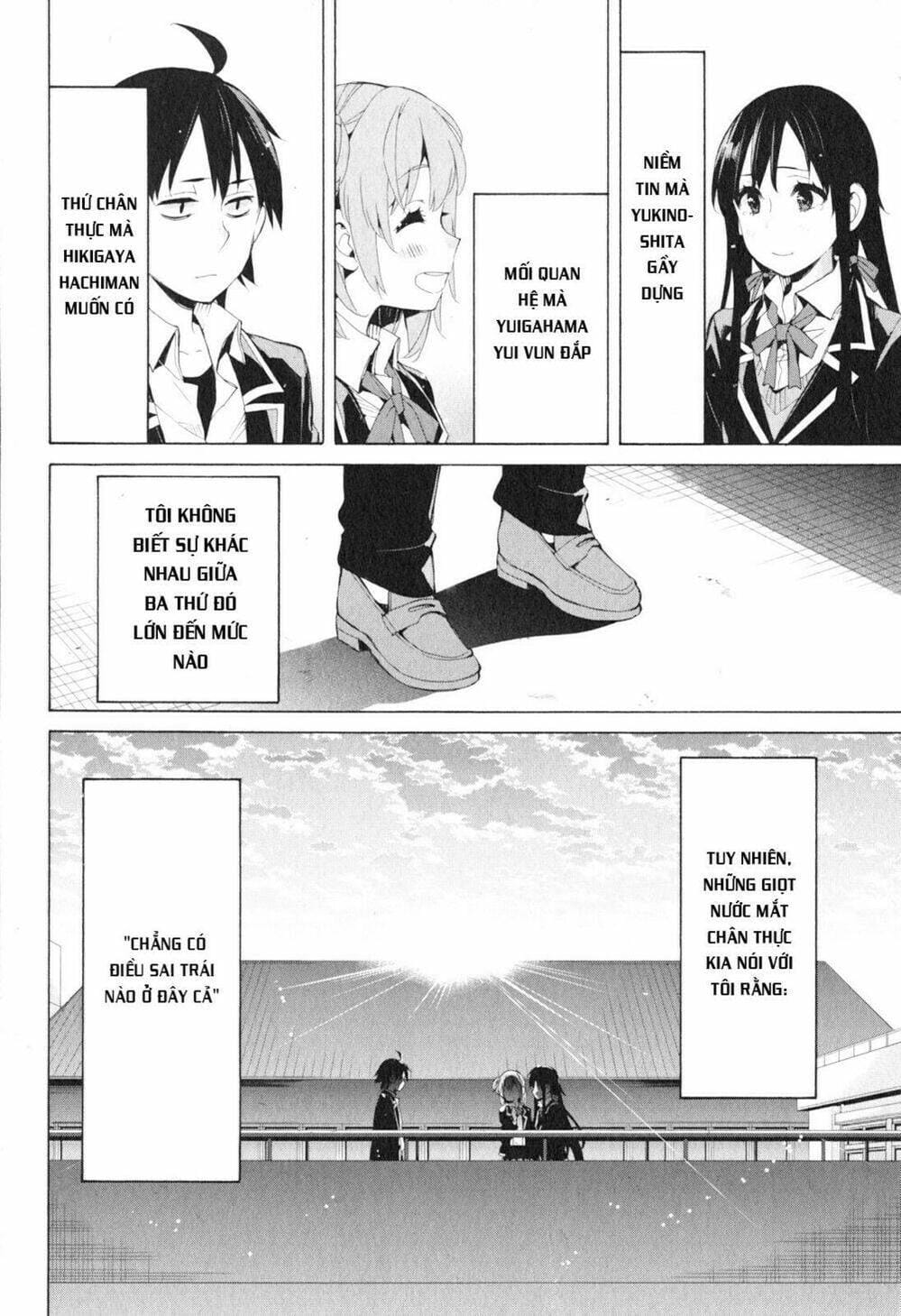 Truyện Tranh Chuyện Tình Thanh Xuân Bi Hài Của Tôi Quả Nhiên Là Sai Lầm - Oregairu trang 6