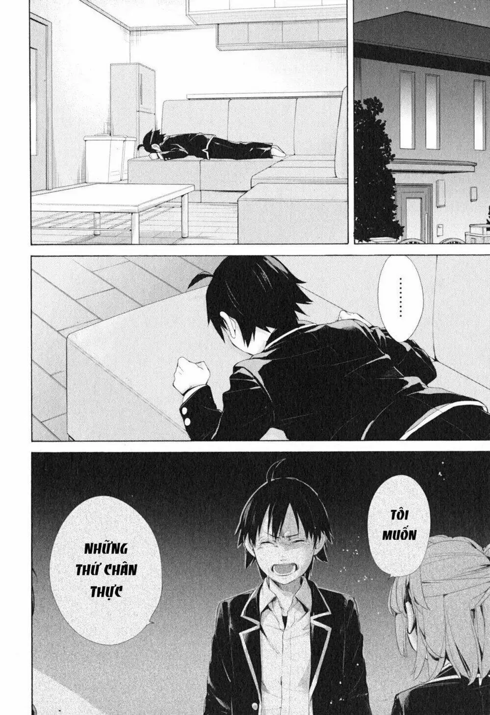 Truyện Tranh Chuyện Tình Thanh Xuân Bi Hài Của Tôi Quả Nhiên Là Sai Lầm - Oregairu trang 6