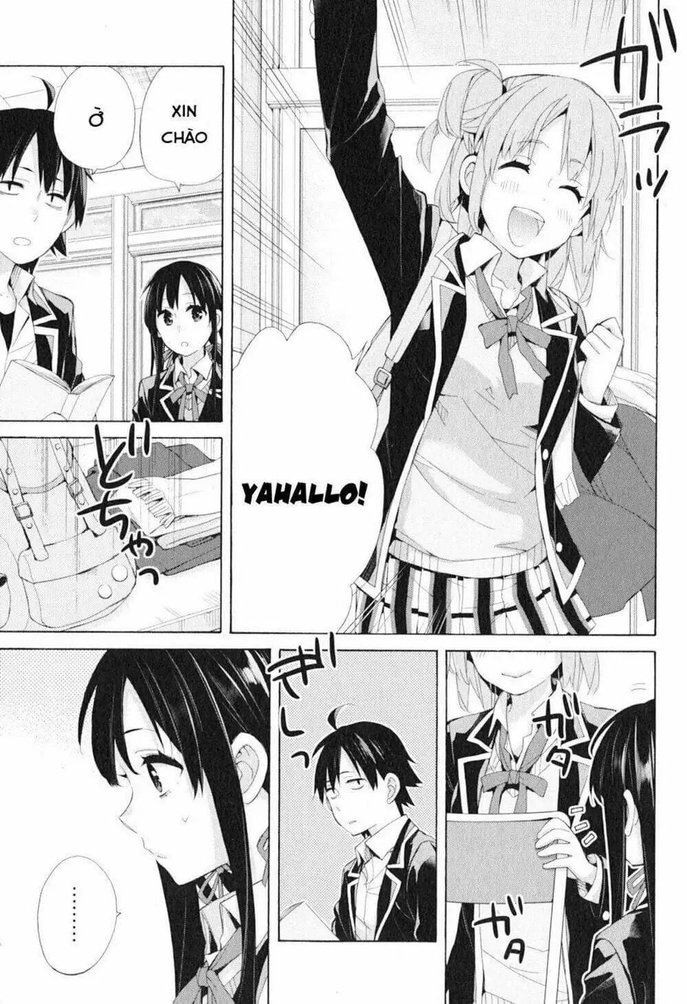 Truyện Tranh Chuyện Tình Thanh Xuân Bi Hài Của Tôi Quả Nhiên Là Sai Lầm - Oregairu trang 6