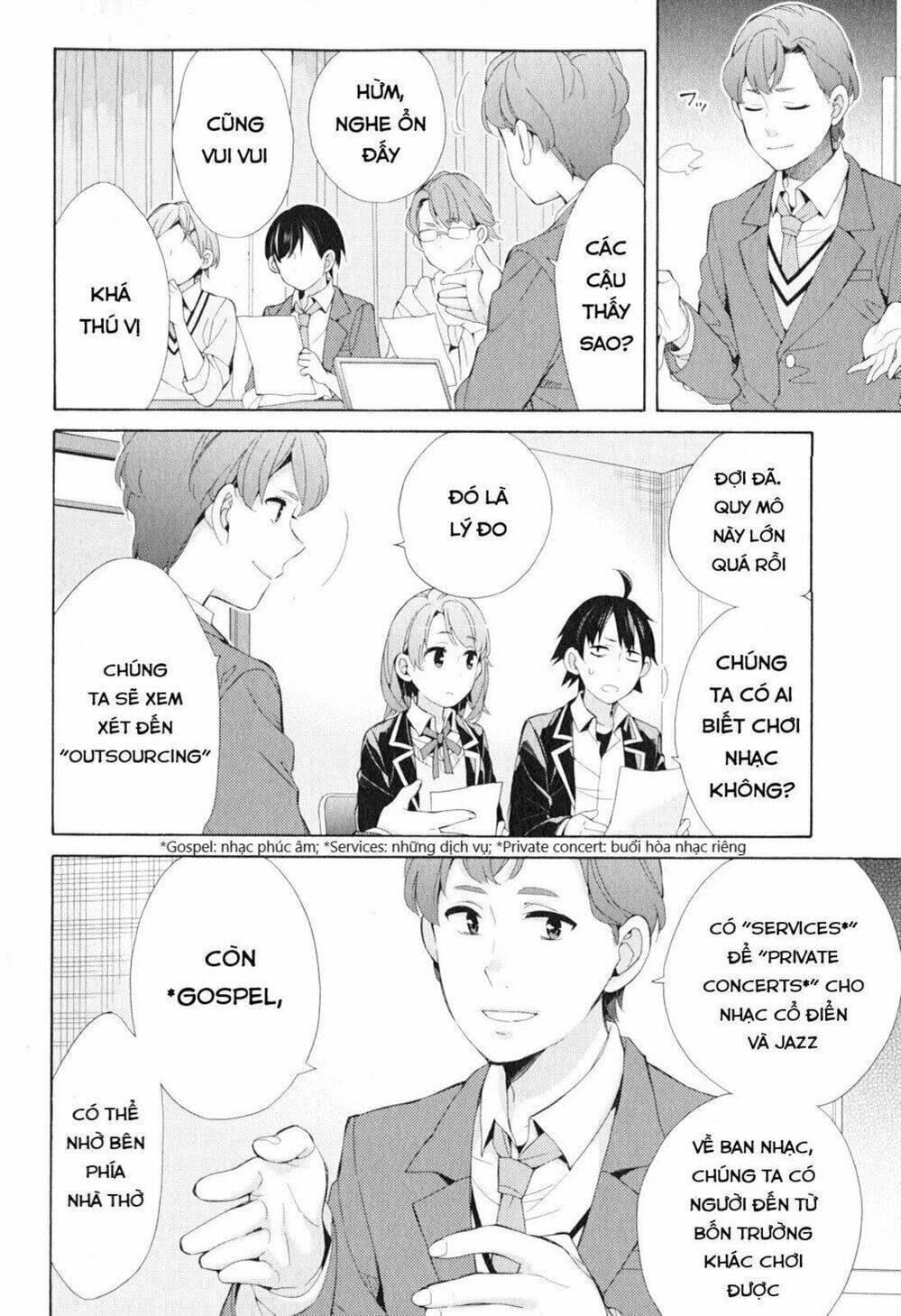 Truyện Tranh Chuyện Tình Thanh Xuân Bi Hài Của Tôi Quả Nhiên Là Sai Lầm - Oregairu trang 6