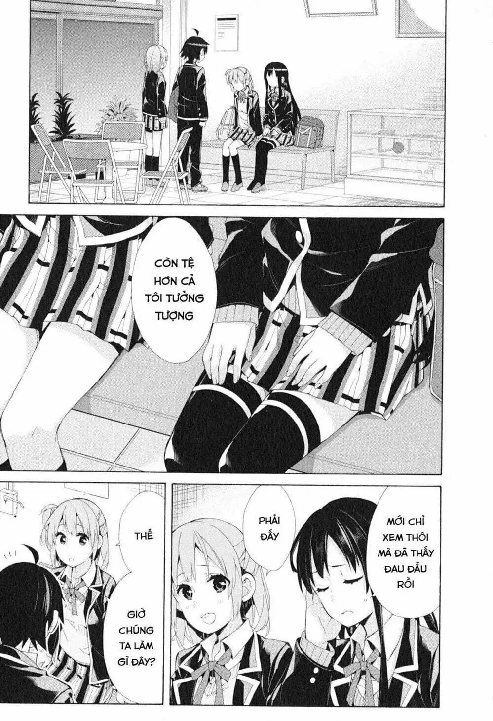 Truyện Tranh Chuyện Tình Thanh Xuân Bi Hài Của Tôi Quả Nhiên Là Sai Lầm - Oregairu trang 6