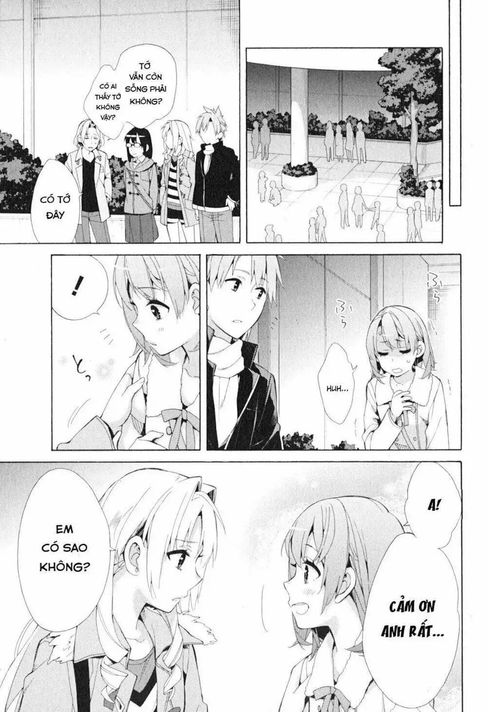 Truyện Tranh Chuyện Tình Thanh Xuân Bi Hài Của Tôi Quả Nhiên Là Sai Lầm - Oregairu trang 6