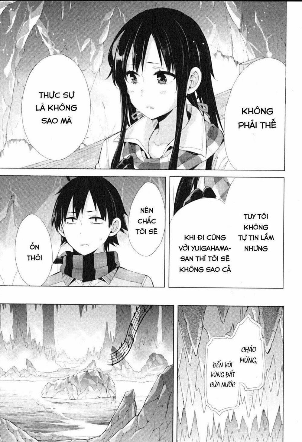 Truyện Tranh Chuyện Tình Thanh Xuân Bi Hài Của Tôi Quả Nhiên Là Sai Lầm - Oregairu trang 6