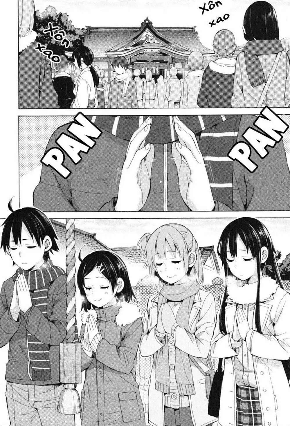 Truyện Tranh Chuyện Tình Thanh Xuân Bi Hài Của Tôi Quả Nhiên Là Sai Lầm - Oregairu trang 6