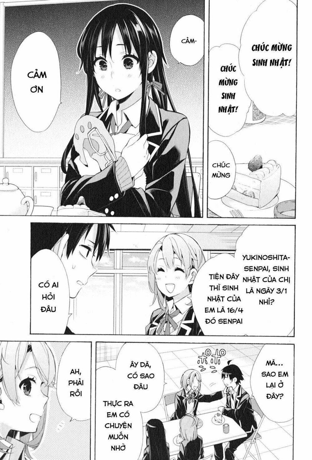 Truyện Tranh Chuyện Tình Thanh Xuân Bi Hài Của Tôi Quả Nhiên Là Sai Lầm - Oregairu trang 6
