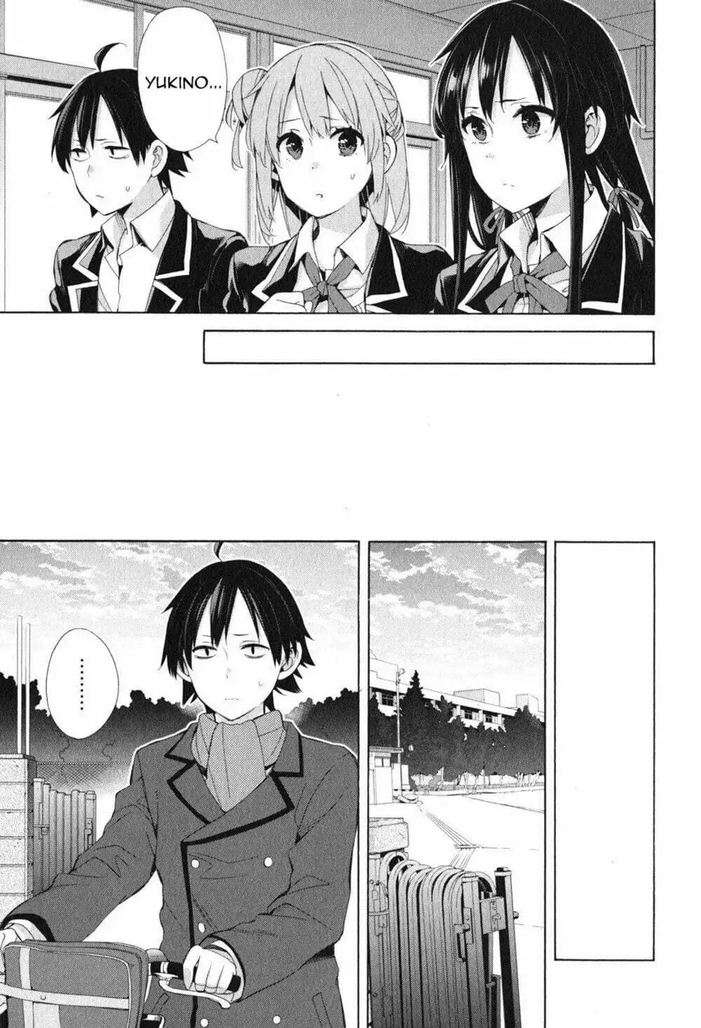 Truyện Tranh Chuyện Tình Thanh Xuân Bi Hài Của Tôi Quả Nhiên Là Sai Lầm - Oregairu trang 6
