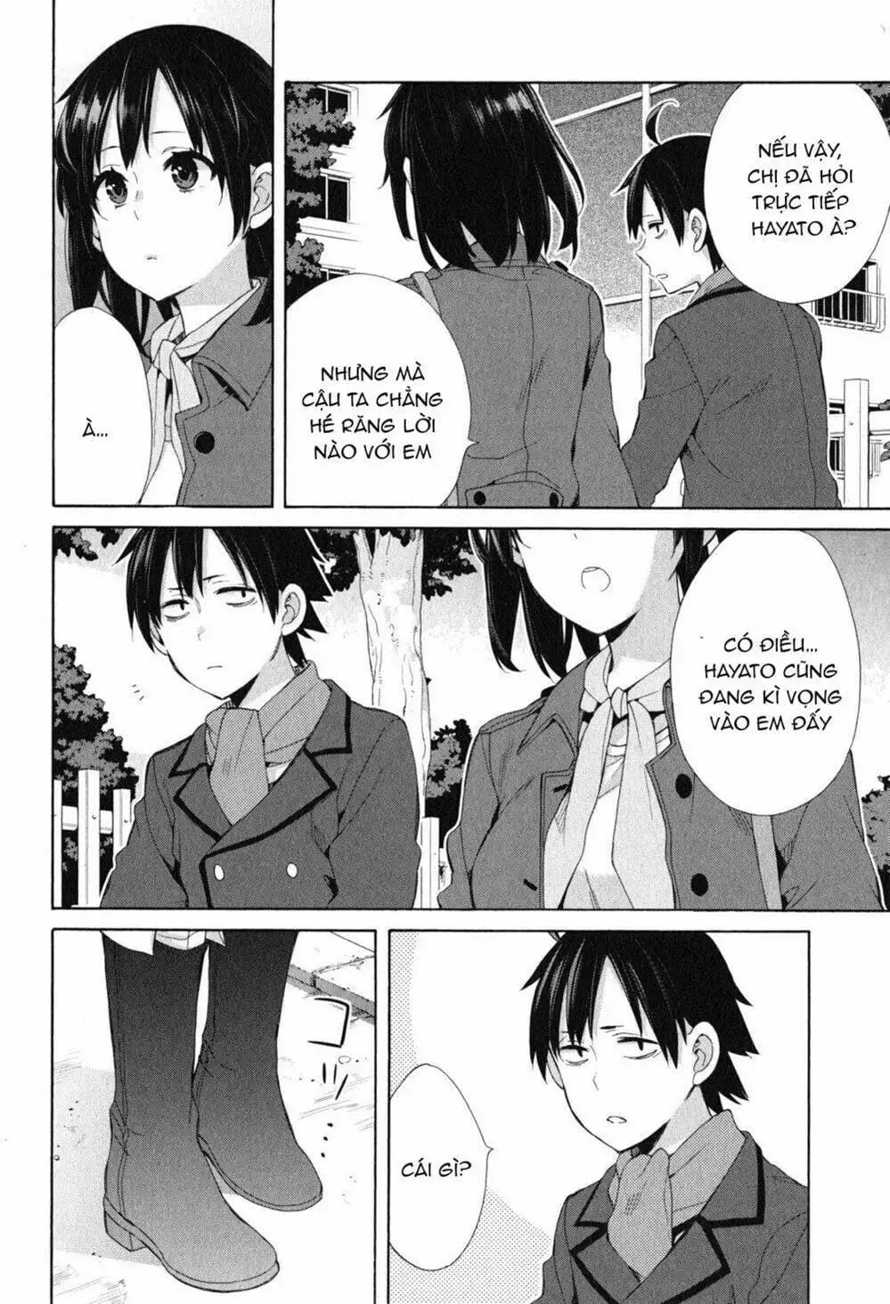 Truyện Tranh Chuyện Tình Thanh Xuân Bi Hài Của Tôi Quả Nhiên Là Sai Lầm - Oregairu trang 6
