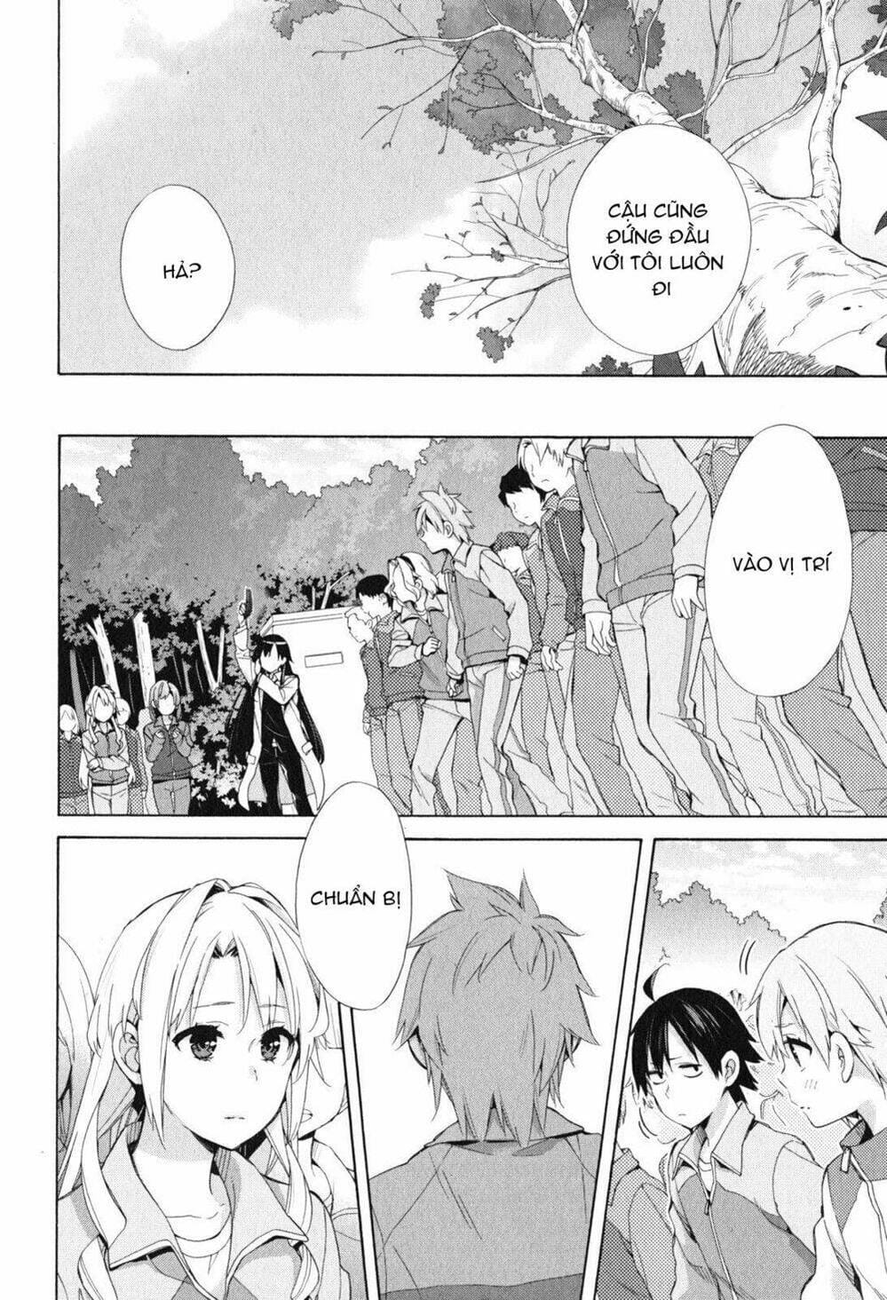 Truyện Tranh Chuyện Tình Thanh Xuân Bi Hài Của Tôi Quả Nhiên Là Sai Lầm - Oregairu trang 6