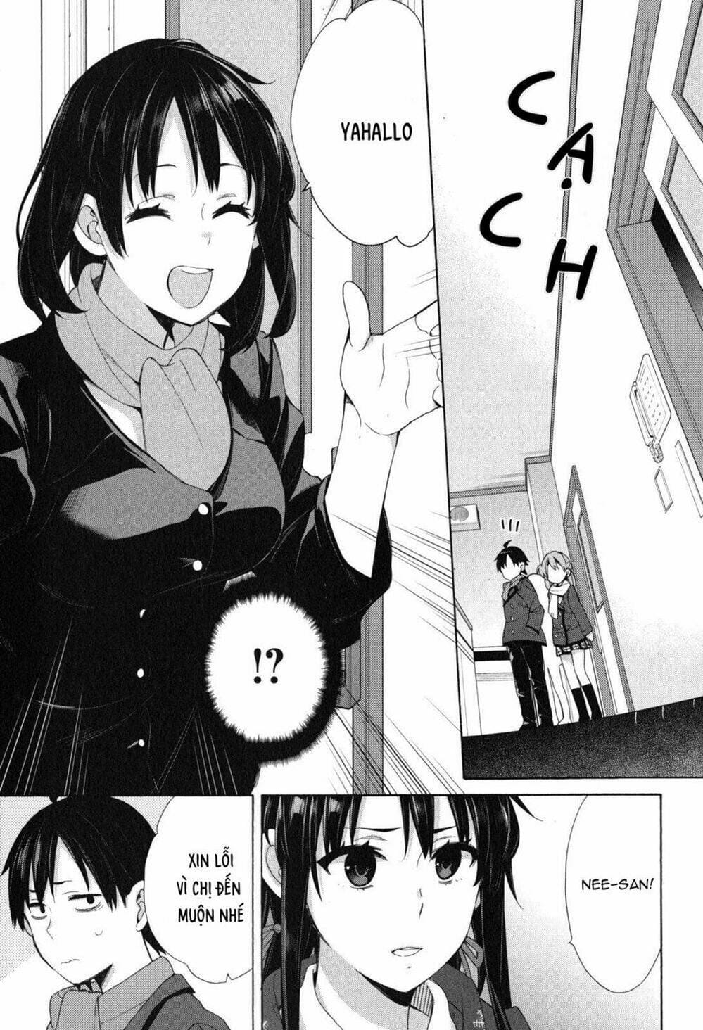 Truyện Tranh Chuyện Tình Thanh Xuân Bi Hài Của Tôi Quả Nhiên Là Sai Lầm - Oregairu trang 6