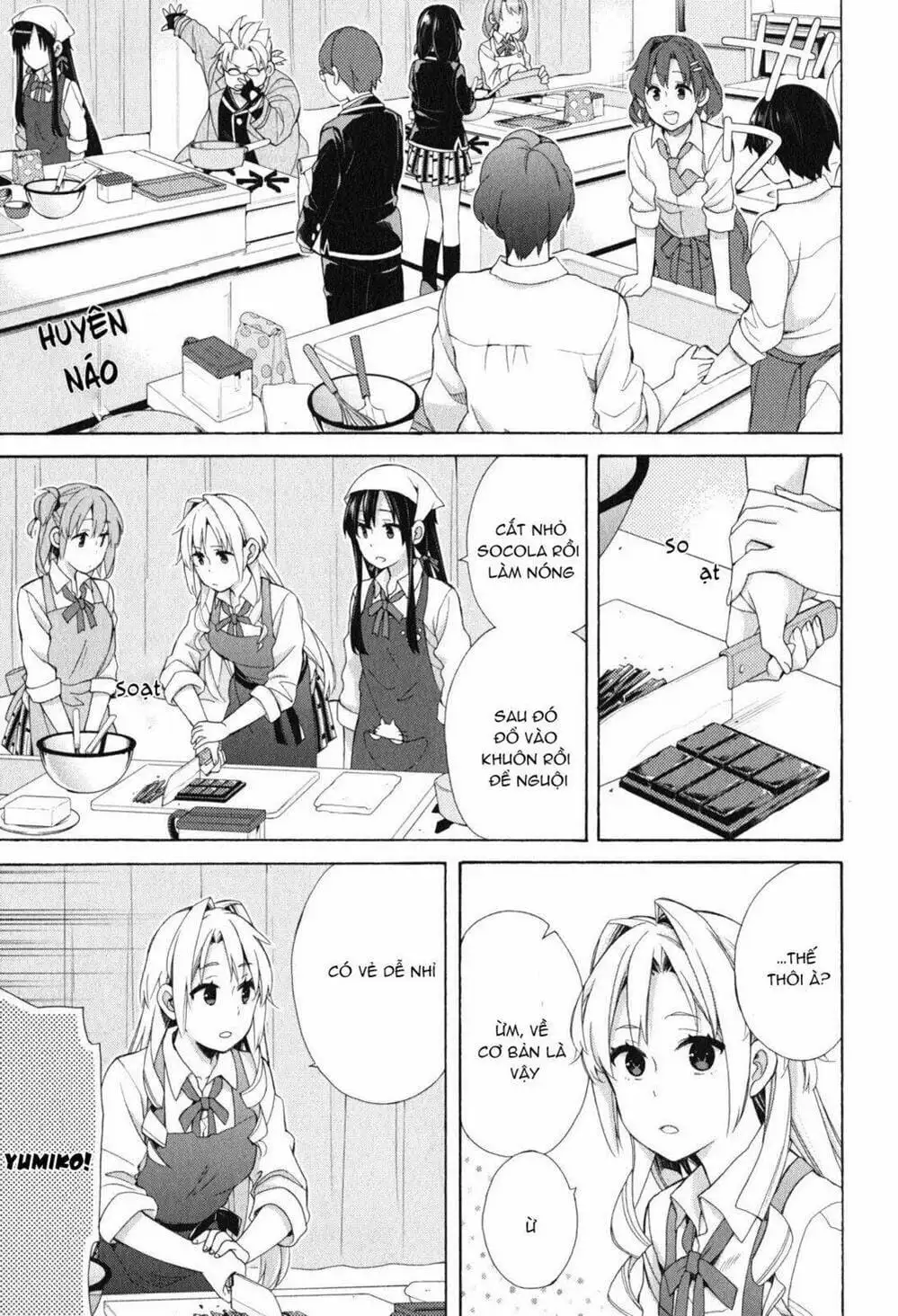 Truyện Tranh Chuyện Tình Thanh Xuân Bi Hài Của Tôi Quả Nhiên Là Sai Lầm - Oregairu trang 6