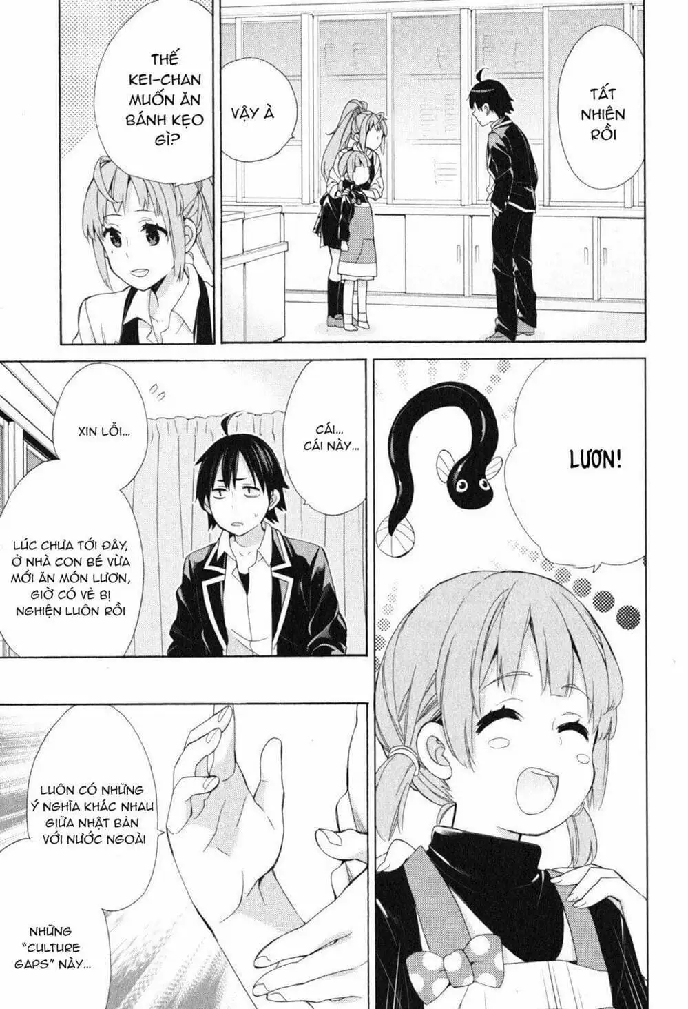 Truyện Tranh Chuyện Tình Thanh Xuân Bi Hài Của Tôi Quả Nhiên Là Sai Lầm - Oregairu trang 6