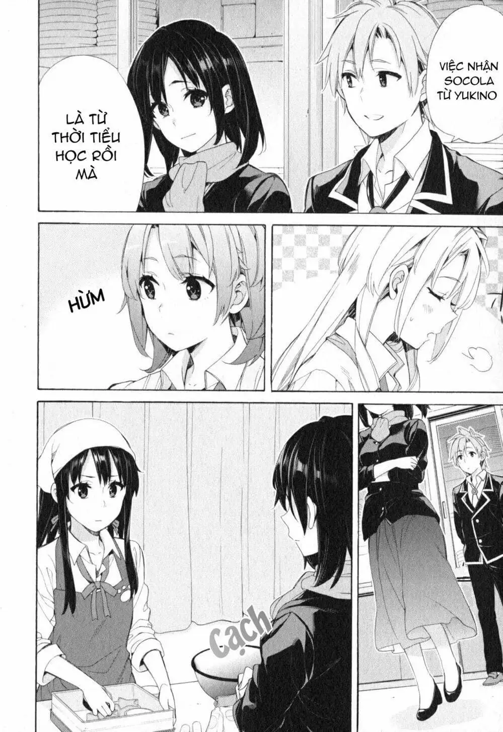 Truyện Tranh Chuyện Tình Thanh Xuân Bi Hài Của Tôi Quả Nhiên Là Sai Lầm - Oregairu trang 6