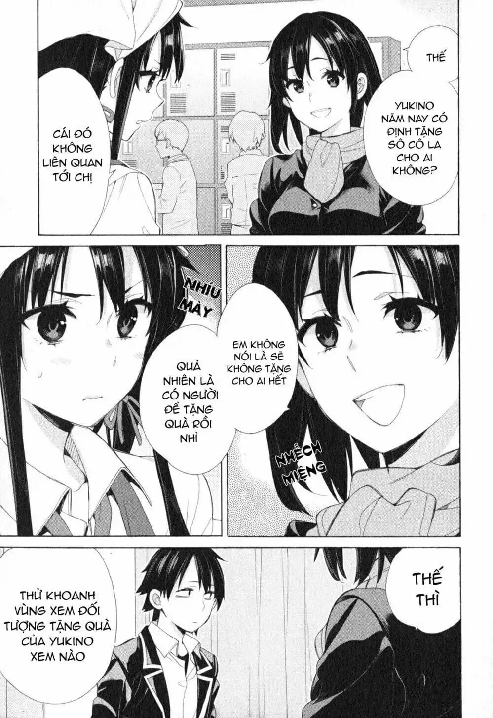 Truyện Tranh Chuyện Tình Thanh Xuân Bi Hài Của Tôi Quả Nhiên Là Sai Lầm - Oregairu trang 6