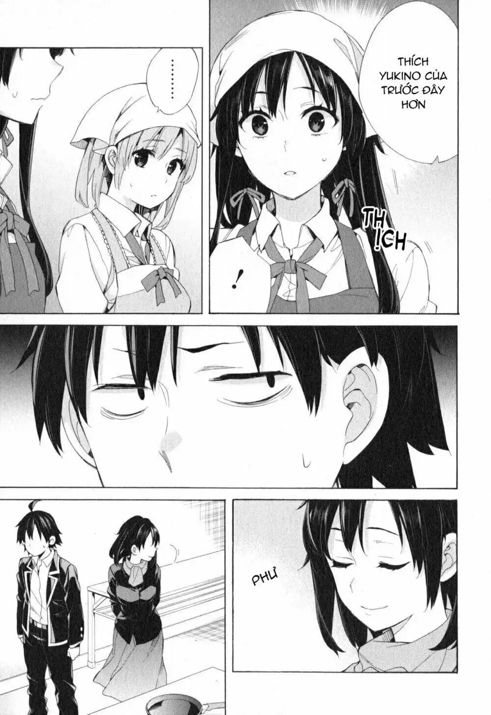 Truyện Tranh Chuyện Tình Thanh Xuân Bi Hài Của Tôi Quả Nhiên Là Sai Lầm - Oregairu trang 6