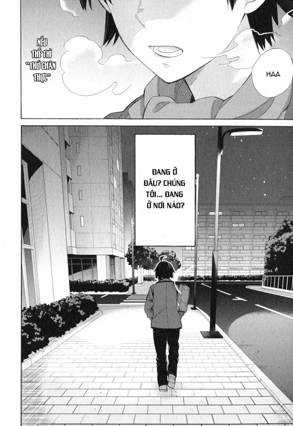 Truyện Tranh Chuyện Tình Thanh Xuân Bi Hài Của Tôi Quả Nhiên Là Sai Lầm - Oregairu trang 6