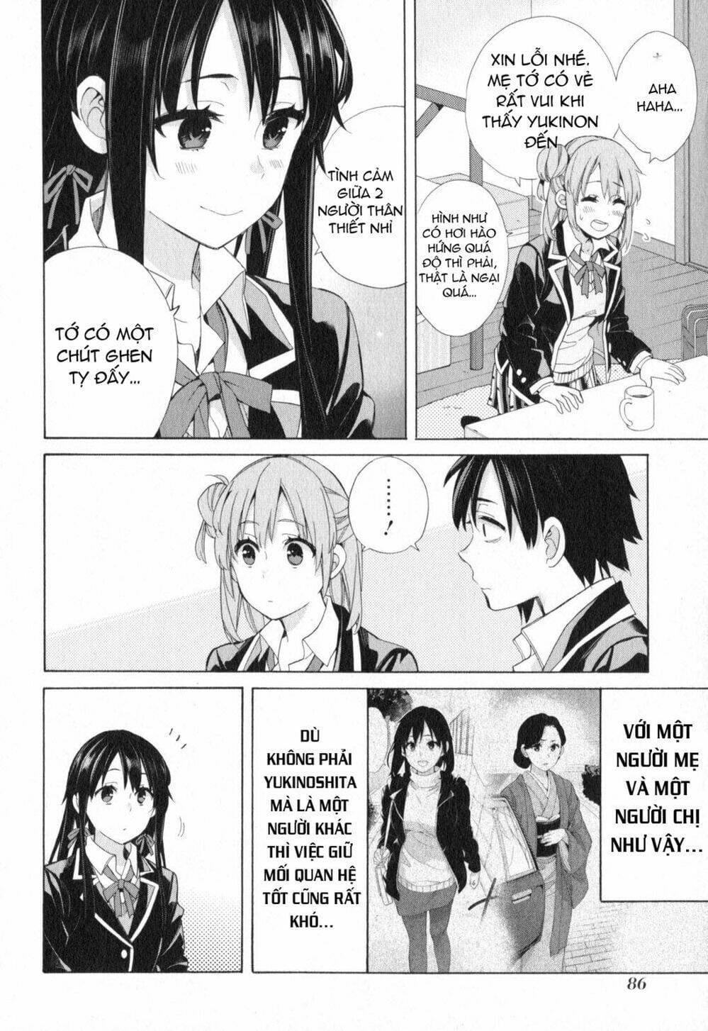 Truyện Tranh Chuyện Tình Thanh Xuân Bi Hài Của Tôi Quả Nhiên Là Sai Lầm - Oregairu trang 6