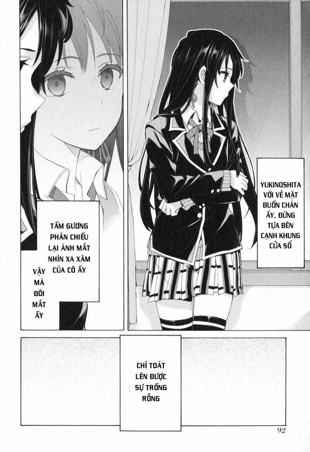 Truyện Tranh Chuyện Tình Thanh Xuân Bi Hài Của Tôi Quả Nhiên Là Sai Lầm - Oregairu trang 6