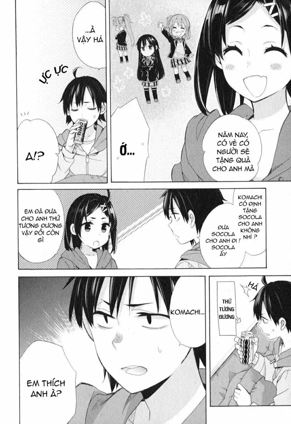 Truyện Tranh Chuyện Tình Thanh Xuân Bi Hài Của Tôi Quả Nhiên Là Sai Lầm - Oregairu trang 6