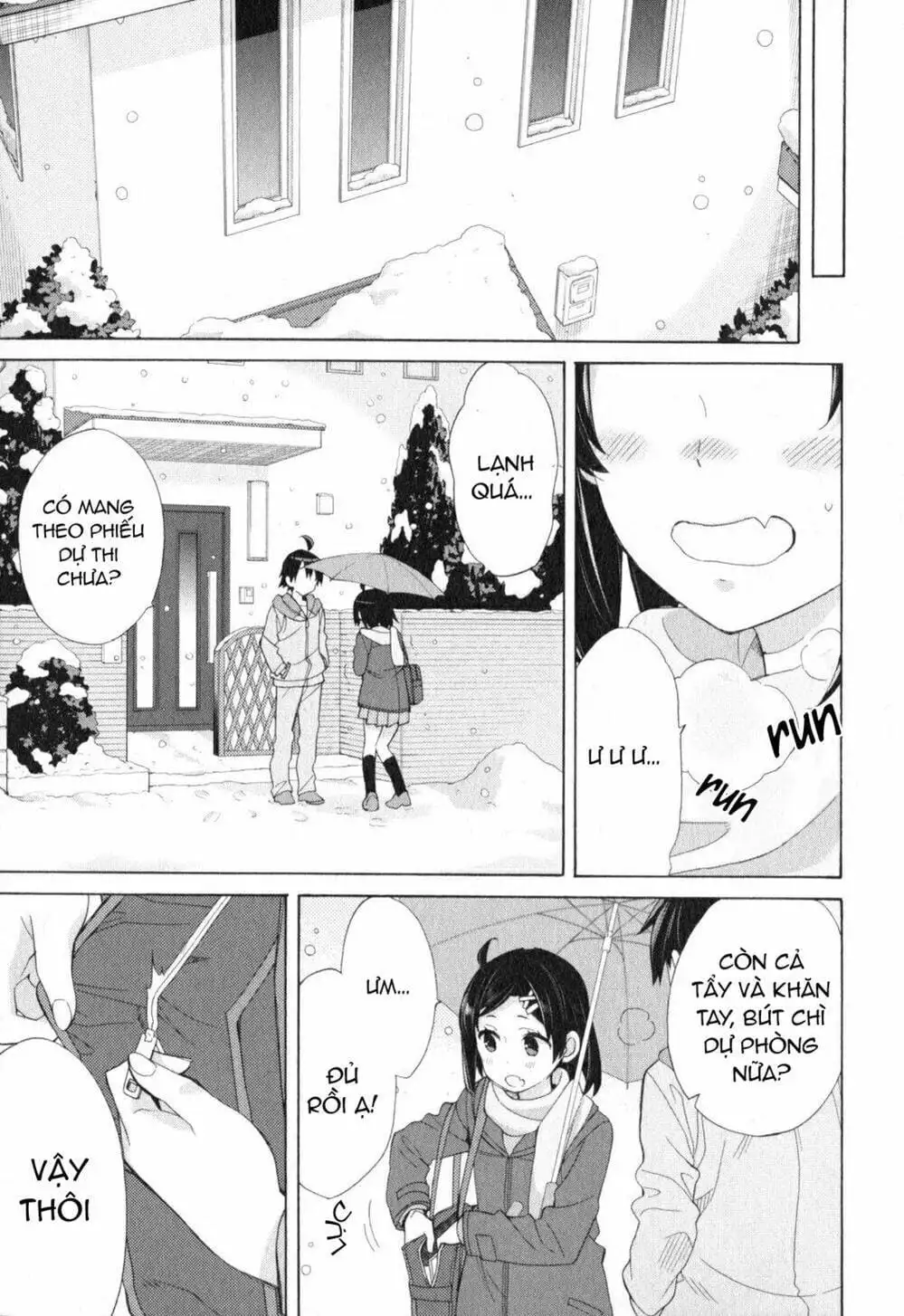 Truyện Tranh Chuyện Tình Thanh Xuân Bi Hài Của Tôi Quả Nhiên Là Sai Lầm - Oregairu trang 6