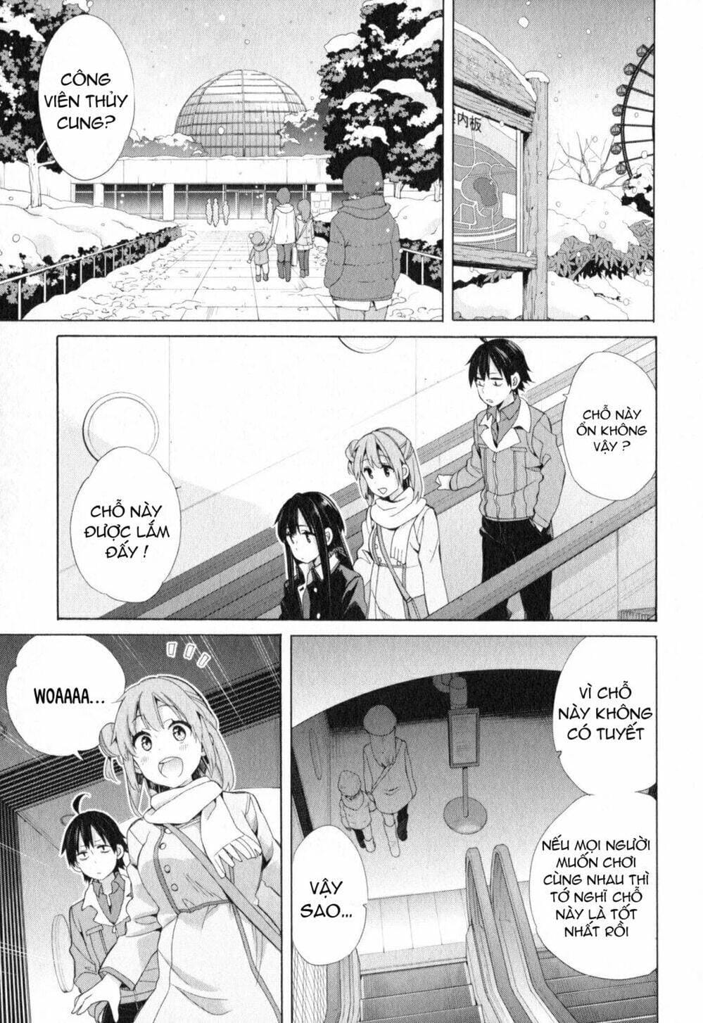 Truyện Tranh Chuyện Tình Thanh Xuân Bi Hài Của Tôi Quả Nhiên Là Sai Lầm - Oregairu trang 6