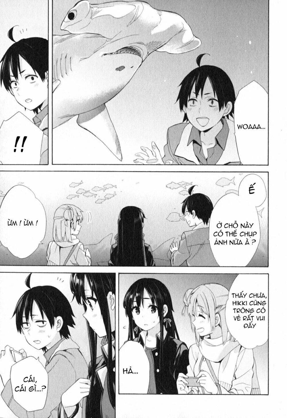 Truyện Tranh Chuyện Tình Thanh Xuân Bi Hài Của Tôi Quả Nhiên Là Sai Lầm - Oregairu trang 6