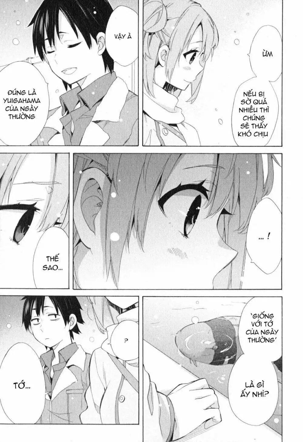 Truyện Tranh Chuyện Tình Thanh Xuân Bi Hài Của Tôi Quả Nhiên Là Sai Lầm - Oregairu trang 6