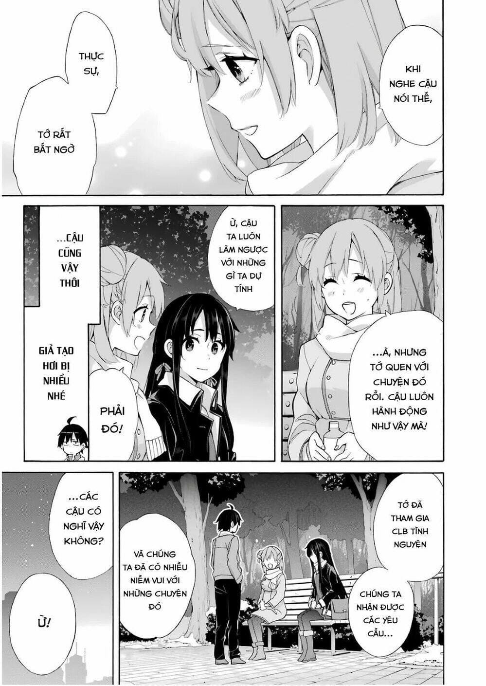 Truyện Tranh Chuyện Tình Thanh Xuân Bi Hài Của Tôi Quả Nhiên Là Sai Lầm - Oregairu trang 6