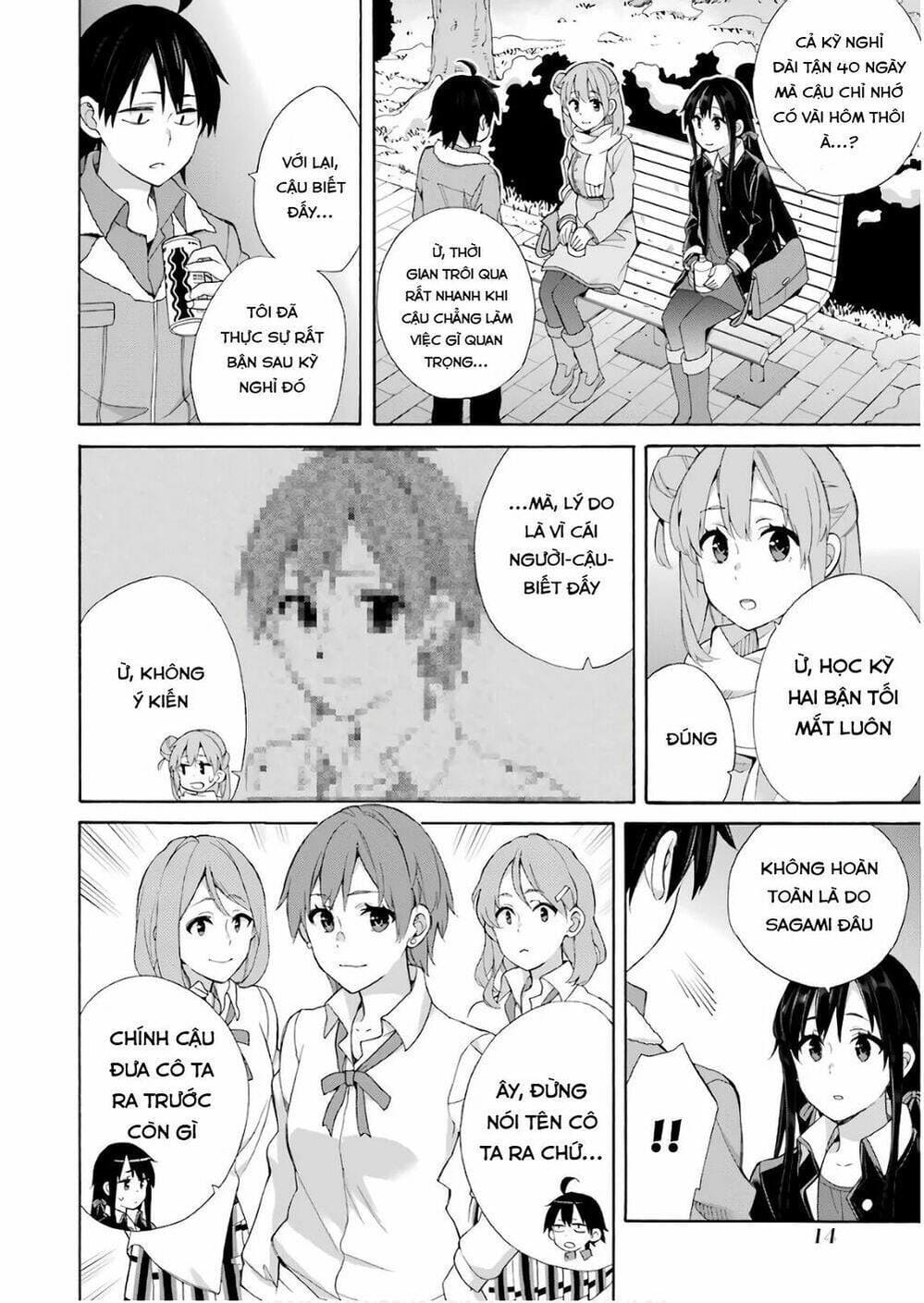 Truyện Tranh Chuyện Tình Thanh Xuân Bi Hài Của Tôi Quả Nhiên Là Sai Lầm - Oregairu trang 6