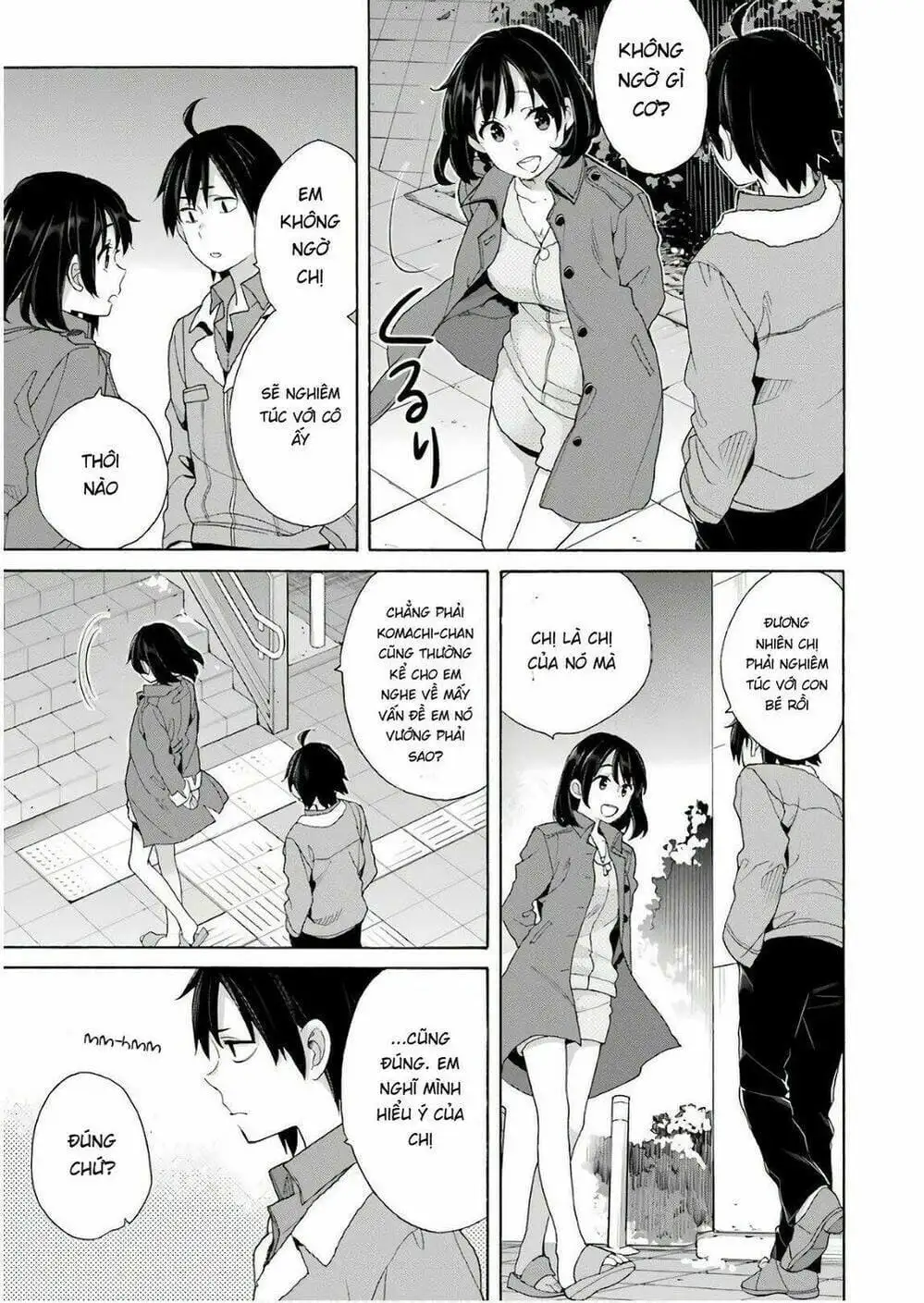 Truyện Tranh Chuyện Tình Thanh Xuân Bi Hài Của Tôi Quả Nhiên Là Sai Lầm - Oregairu trang 6