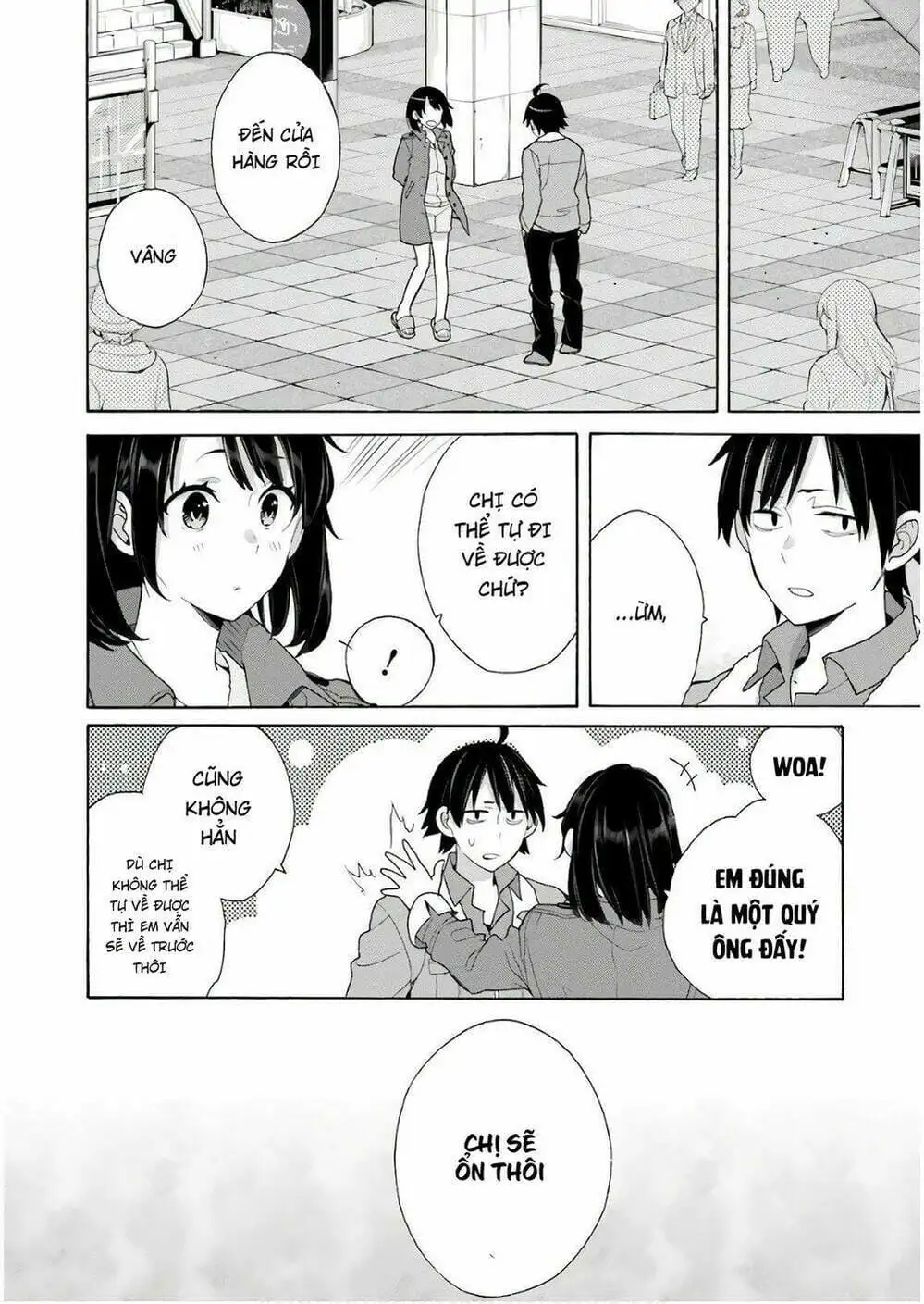 Truyện Tranh Chuyện Tình Thanh Xuân Bi Hài Của Tôi Quả Nhiên Là Sai Lầm - Oregairu trang 6